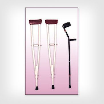 Aluminium Crutches